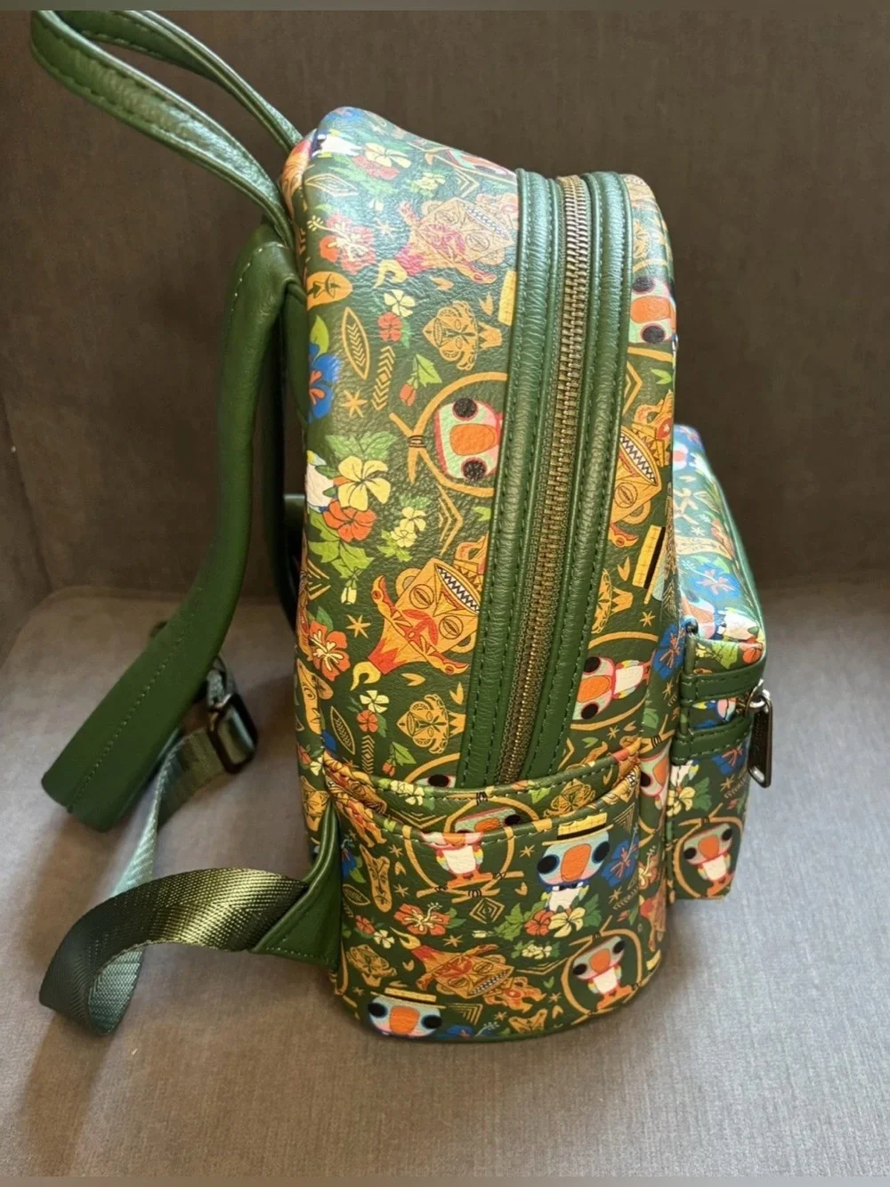 Disney Parks Disney World Enchanted Tiki Room Loungefly Backpack GUC💚Retired